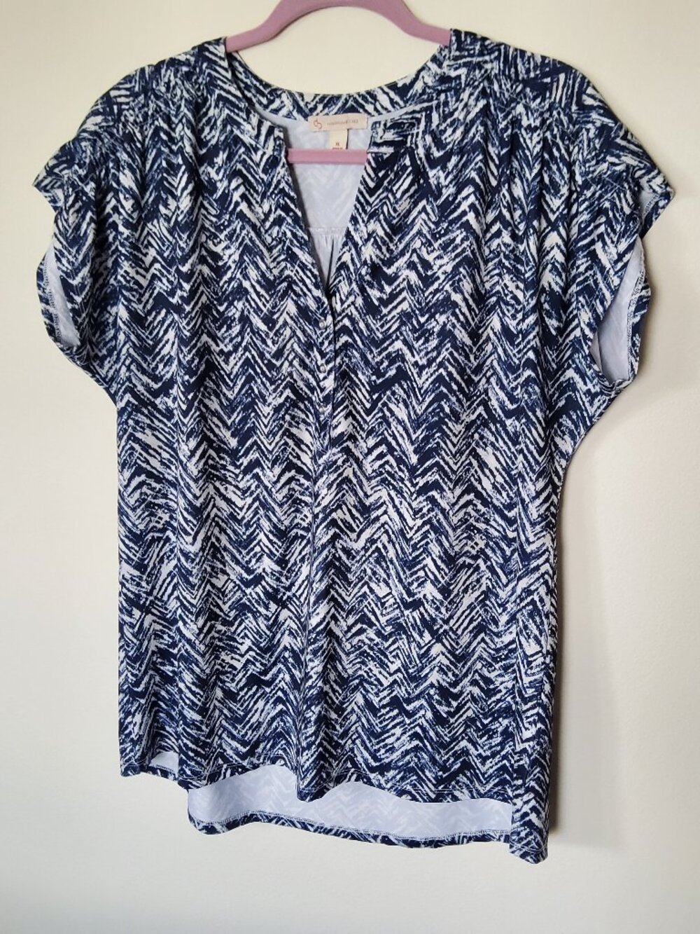 Christopher and Banks short sleeve top size XL